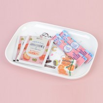 플라스틱쟁반 미니 커피쟁반 사무실쟁반