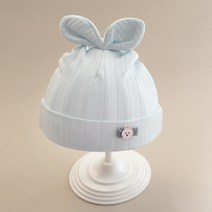 SIMPLIFY 0-3개월 면 아기 모자