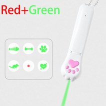 고양이스크래쳐 장난감 4 유형 usb 동물 led 레이저 레이저 대화 형 밝은 애니메이션 마우스 그림자 포인터 라이트 펜 충전식, 빨간색과 녹색, 씨엔
