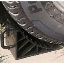 화물차 차량 카라반 버팀고임목 밀림방지 주차 미끄럼방지 손잡이 버팀목, 1개