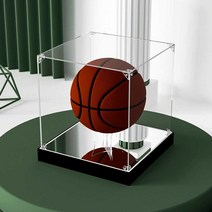 싸인볼 아크릴 케이스 축구공 투명 싸인볼 농구공 보관, 베이스 거울
