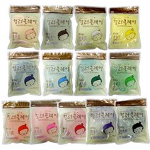 컬러클레이 지퍼 2p, 연두, 500g