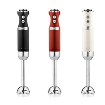 웨스팅하우스 핸드블렌더 레트로 4단 속도조절 스텐 3종, 블랙