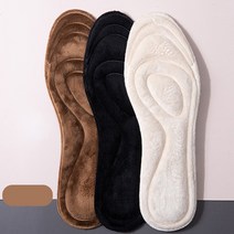 발바닥통증 발아픔 큰신발 구두 깔창 쿠션패드 방한 기모 털 보온 겨울