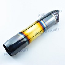 머플러 팁 튜닝 자동차 부품자동차 오토바이 스타일링 배기 시스템 머플러 테일 파이프 팁 범용 76