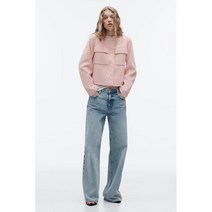 ZARA 자라 골든 버튼 크롭 자켓