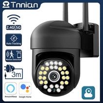 CCTV 방범 보안 감시 IP 카메라 현관 문 스마트폰 가정용 매장 무선 초소형 펫 씨씨티비 Yilot 5mp 5g wifi ip 야외 ptz ai 추적 1080p cctv 2, 5mp 64g 카드 추가, 미국 플러그