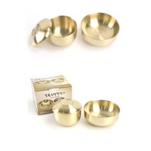 집들이 선물 국산 티타늄 2중 국그릇 뚜껑있는 밥공기 세트(전용박스 포함), 단품