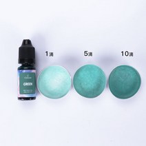 비누만들기 비누키트24 색 수지 안료 액체 DIY 양초 에폭시 금형 공예 비누 10ml, 04 D