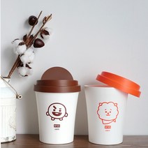 페달 음식물 스윙 종량제 쓰레기통 BT 휴지통 미니 타입 인테리어 화장실 21 대형, 휴지통_슈키