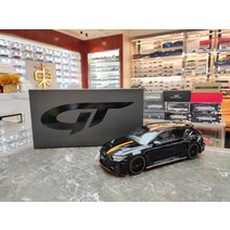 1:18 GT Spirit 아우디 다이캐스트 RS6 TUNING My thos black 시뮬레이션 수지 자동차 모델, A + 승용차