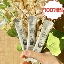 꿀벌 달콤함에 빠지다 100개입 사양벌꿀 일회용 꿀 스틱 허니스틱, 400개, 100정