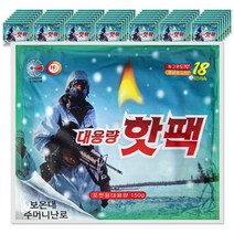 해피데이 포켓형 대용량 핫팩 150g, 95개