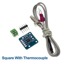 [무료배송]MAX31855 모듈 K 타입 열전대 온도 센서 0-800 arduino용 온도 측정, 02 With Thermocouple