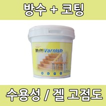 18L 럭스 멀티 수성 바니쉬, 럭스멀티수성바니쉬(투명)18L, 반광, 1개