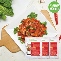 [쏘이마루] 비건 고추장 불고기 250g x3개 /비건/튀김/반찬/콩고기, 선택:비건 고추장 불고기 250g x3개