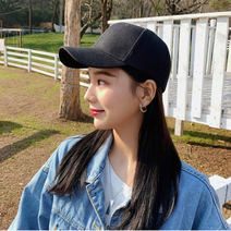 2023 대두 볼 캡 유재석 모자 아미 이효리 남자 명품 왕 캠프 테니스 헬스 워터파크, 블랙