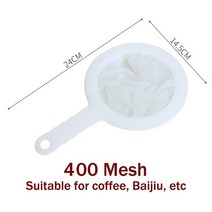 주방용품 Soybean Milk Filter Screen Household Detailed Fruit Juice Sieve Separation Filtration Kitchen C, [01] 100