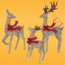 [코스트코크리스마스장식] 크리스마스 선물 LED 무드등 인테리어 뮤직박스 워터볼 오르골 스노우볼, 눈사람 + 음악 - 전화 부스 - 빨간색 프레임