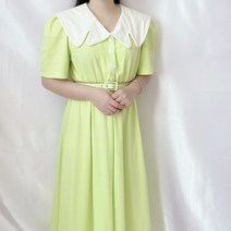 [특가세일]여성 봄 여름원피스 면원피스 롱원피스 벨트포함