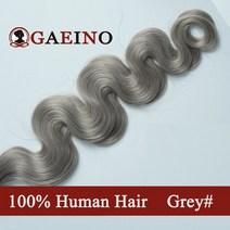 포니테일 가발 묶은머리가발 바디 웨이브 매직 랩 어라운드 헤어 익스텐션 클립 인 여성용 말꼬리 익스텐션 14-28 인치, 없음, 46.Grey - 24inch 120g