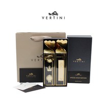 [본사 총판] 베르티니 황금 도금 골프공+왕관 볼마커+골드바 골프티 홀더 골프 선물 세트, 골드, 1세트, 3개