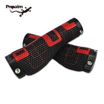 자전거 핸들 그립 propalm 바 for balance electric car road bike 실리콘 젤 합금 엔드 바 고정 미끄럼 방지 사이클링 랩, 빨간색