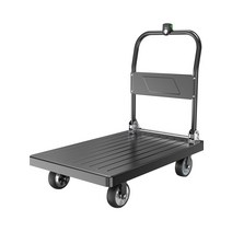 전동 핸드 리프트 카트 충전 자키 지게차 대용 파레트, 실버(90x60하중 300kg) 16km착탈식