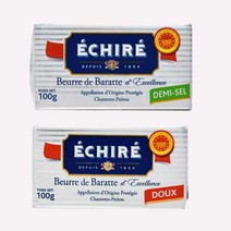 ECHIRE 에쉬레 프랑스 AOP무염버터100g1개BUTTER, 100g, 1개