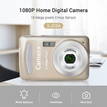 해외 배송 디지털 비디오 카메라 1080P 홈 캠코더 16MP SLR 4 배 줌 1.77 인치 LCD 화면, 03 With 32GB TF Card