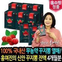 홍여진 당당한 신안 꾸지뽕 진액 2개월 4개월분 100% 국내산 꾸찌뽕 열매 즙 차 구지뽕, 120포, 1포당:60ml