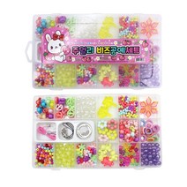 주얼리 비즈 공예세트 구슬꿰기 악세사리 만들기, 단일상품_$DBO