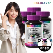 홀리데이즈 눈건강 루테인 총12개월분 90캡슐 4개, 90정