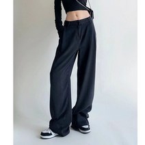 FANSYLI 여자 얇은 청바지 여름 아이스 와이드 팬츠 배기 팬츠 02호 3A8