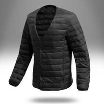 루찌 아우터 WS-PD12 V넥변형 경량패딩 점퍼