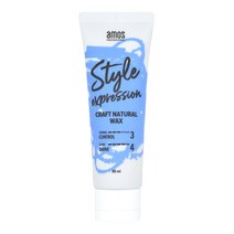 아모스 스타일 익스프레션 내추럴 왁스 80ml, 1개