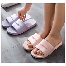 욕실화 실내화 파스텔 색상 두툼한 쿠션 베란다 트렌디함 실용성 임산부 발바닥 통증 민감하신분 말랑 신축성 미끄럼방지 화장실 사무실 회사 슬리퍼 기내 모텔 손님용 거실 객실(퍼플)
