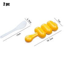 정미기 가정용 업소용 쌀 도정계란 스시 쌀 금형 들러붙지 않는 주먹밥 밀크 쉐이크 만들기 셰이커 동물, 07 2pc