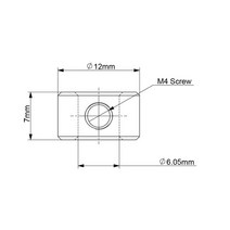 부품 Openbuilds 리드 스크류 304 스테인레스 잠금 칼라 블록 링 축 슬리브 보어 DIY 3D 프린터 CNC 라우터용 2mm 3mm 4mm 5mm 6mm 7mm 8mm 1, 5.304 Stainless Steel - 6mm Bo