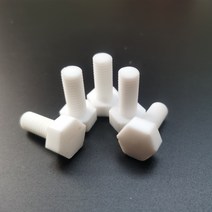 5pcs M4 M5 M6 M8 M10 M12 Peek Extenal 나사 고온 저항 강산알칼리, 04 M8_02 10mm
