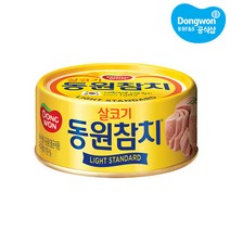 동원 라이트 스탠다드 참치, 100g, 10개