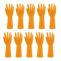 하얀손 세이프핸즈 10켤레, 소, 주황, 소(S)