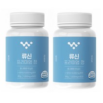 올데이원 류신 유청 캡슐 아미노산 1000mg x 60정, 2통(4개월분)