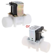 전동벨브 솔벨브 34quot ac 220v pp nc 전기 솔레노이드 밸브 물 제어 전환 장치, 1개
