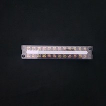 삼일 고정식 단자대 30A 12P 터미널 블럭 전기 공사 통신 단자