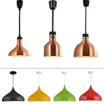 천장형 온열램프 워머 푸드 음식 식당 가열 식품 히팅, D타입 레드