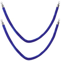 Stanchion Barrier Ropes 로프 제어 군중 대기열 포스트 극장 영화 라인 Stanchions Clear Tie Zip Safety Queuing Red Po, Blue, 파란색