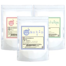 버블톡 베이킹소다(유럽)+과탄산소다+구연산 실속형 세트, 1세트
