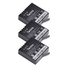 교체 Xiaomi AZ16-1 배터리 + LCD 듀얼 충전기 Yi 4K + Lite YI 360 VR 액션 카메라, 07 3 battery