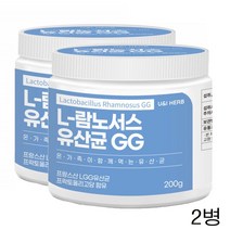 3세대 LGG유산균 신세대 장부착 생존력 분말 락토바실러스 엘지지유산균 200g 2통